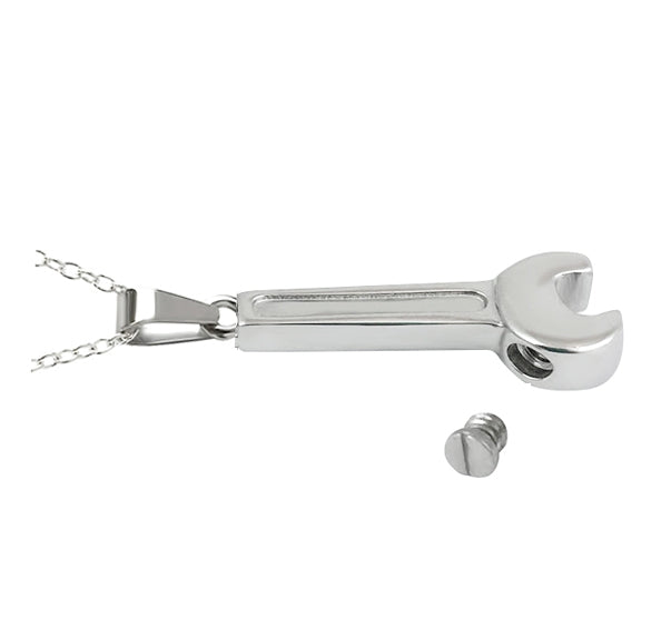 Workshop Wrench Ash Pendant Urn 