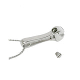 Mechanics Wrench Stainless Ash Urn - Love Charms Option