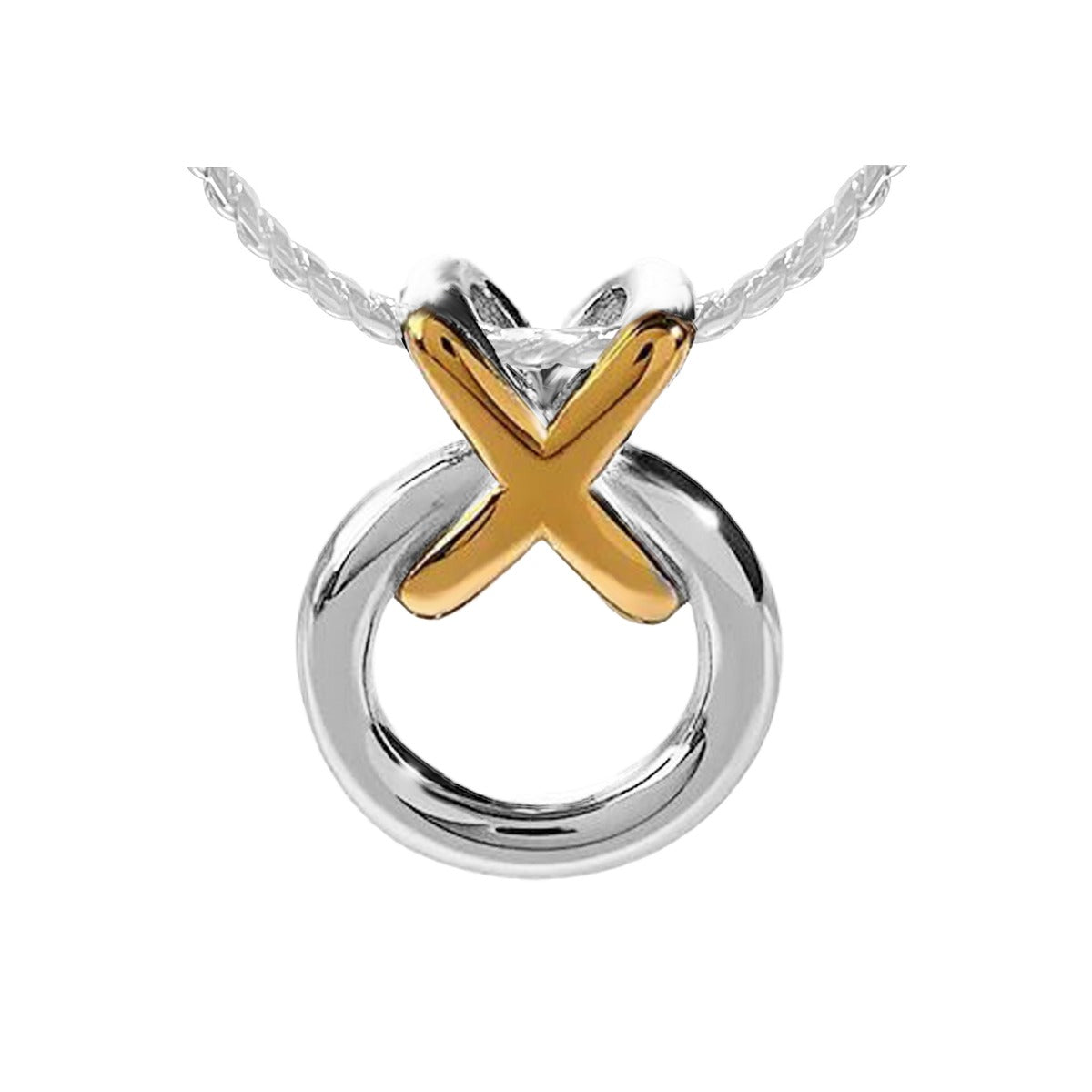 XO Hug & Kiss Ashes Cremation Jewelry Urn - Love Charms® Option