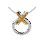 XO Hug & Kiss Ashes Cremation Jewelry Urn - Love Charms® Option