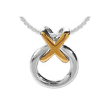 XO Hug & Kiss Ashes Cremation Jewelry Urn - Love Charms® Option