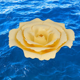 Golden Rose Peaceful Petal® Flower Water Burial Adult Urn - Purple Butterfly Option