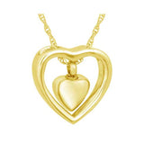 You Are In My Heart Necklace Slider Urn