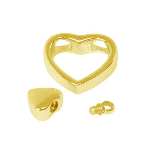 You Are In My Heart Necklace Slider Urn