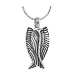 Loving Angel Wings Jewelry Urn - Love Charms Option